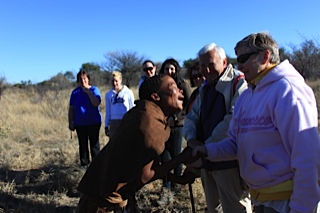 My Morning with the Real Bushmen of the Kalahari Desert